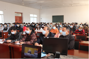 必赢官网组织《中央宣讲团在教育部开展的学习贯彻党的十九届五中全会精神报告会》学习活动